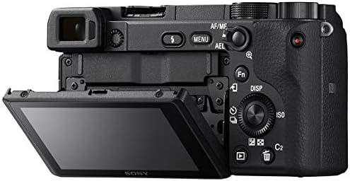 Sony A6400 4K מצלמה נטולת מראה ILCE-6400M/B עם 18-135 ממ F3.5-5.6 עדשת זום OS