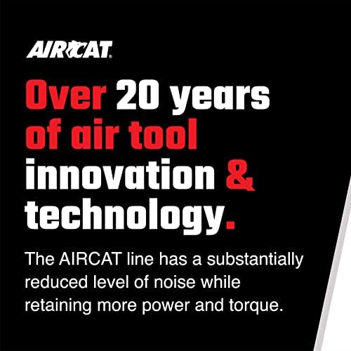 AIRCAT 810-RW: 3/8 אינץ 'קומפקטי משפיע על מחגר 550 סלד, מומנט מקסימאלי של 50 רגל