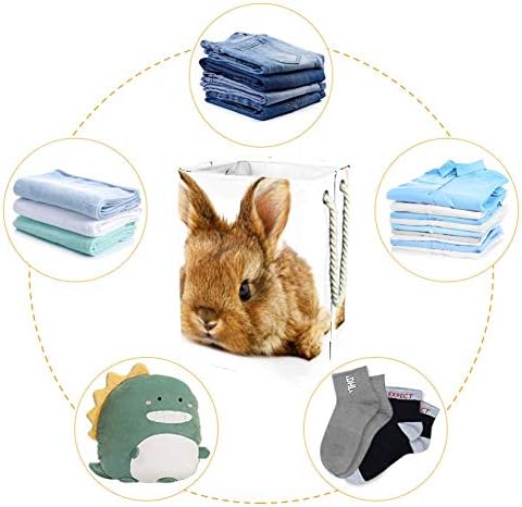 חום ארנב ארנב 300 ד אוקספורד עמיד למים בגדי סל גדול כביסה סל עבור שמיכות בגדי צעצועים בחדר שינה