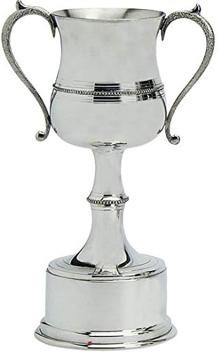 גביע ספורט פיוטר 12 אינץ 'כדורגל בסגנון חרוזים מלוטש, רוגבי, חתירה
