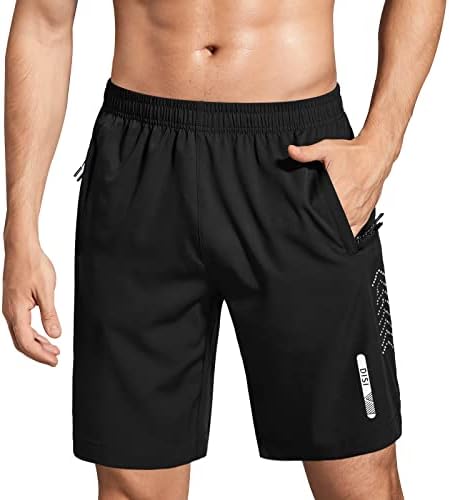 מכנסי טיול רגליים אתלטי של דיס דיס דיסלי מכנסיים קצרים באימון יבש 7 מכנסי חדר כושר ספורט קל משקל
