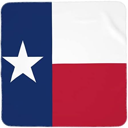 דגל שמיכת התינוקות של טקסס מקבל שמיכה לעטיפת כיסוי חוט -יילוד של תינוקות