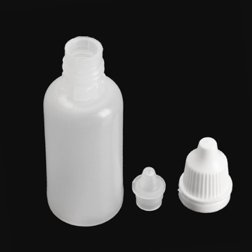 VKTech 50 pcs 15 מל ריק פלסטיק סחיטת בקבוקי טפטפת עיניים טפטפת נוזלית LDPE