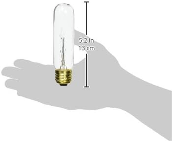 בולבריט ליבון ט10 בינוני בורג בסיס אור הנורה, 1 לספור, ברור