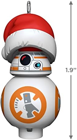 Hallmark Keepsake קישוט לחג המולד מיניאטורי 2022, BB-8 מלחמת הכוכבים LEGO Minifigure