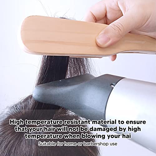 מסרק יישור שיער, מהדק עץ מחליק מברשת שיער טמפרטורה גבוהה עמיד טמפרטורה עמידה כפול צדדי שיער שיער שיער אספקת שיער