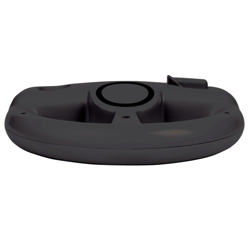 Powera הרשמי של נינטנדו Wii Comfort Comfort גלגל מירוץ - שחור