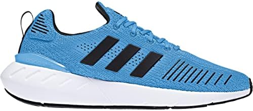 Adidas Mens Swift Run 22 Runt-Running, Sky Blue-Core Black-Core Black, 9.5