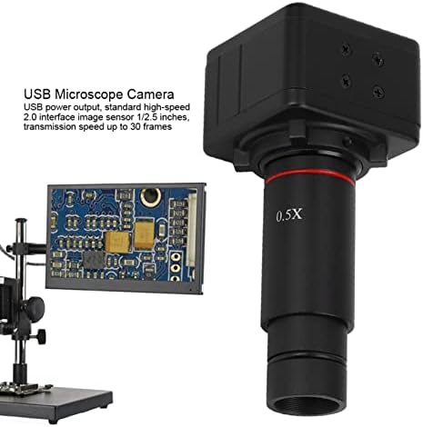 מצלמה מיקרוסקופ דיגיטלי 5.0 מגה פיקסל מצלמות מיקרוסקופ תעשייתי מצלמה למיקרואלקטרוניקה פונקציות עשירות, מיקרוסקופ