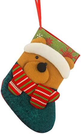 גרבי חג מולד דקורטיביים גרביים שקיות מתנה לילדים שקיות ממתקים גרבי מתנה קישוטים לחג המולד קישוט משרד