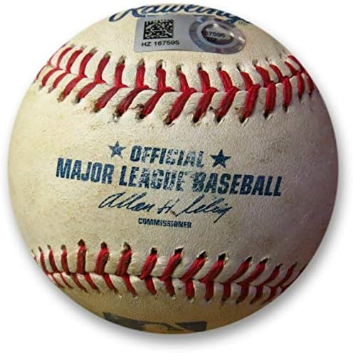 משחק זאק גרינקה השתמש בייסבול 6/17/14 המגרש לווילר דודג'רס HZ167595 - משחק MLB השתמש בייסבול