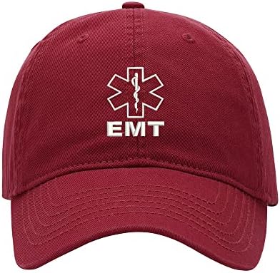 L8502-LXYB כובע בייסבול גברים EMT-911 רקום כותנה כותנה כובע כובע יוניסקס כובעי בייסבול