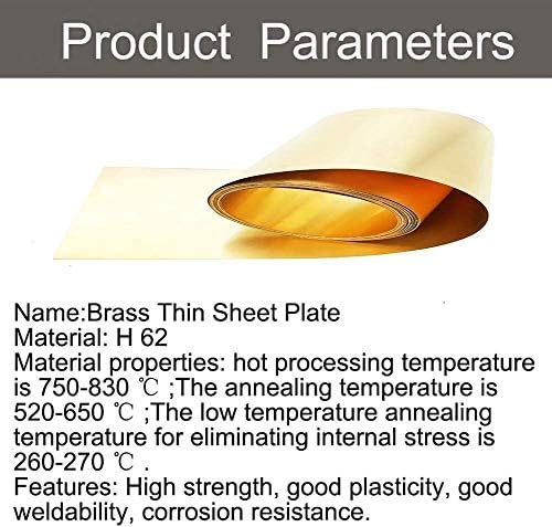 ליצור עיצוב פליז צלחת פליז רדיד גיליון נחושת להקת חגורת עור מתכת עבודה תעשייתי חומרים ח62 קו 0. 5 ממיקס1מ,0.