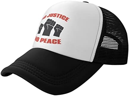 לא-צדק-לא-פס גברים נשים נשים מתכווננות כובע בייסבול כובעי משאיות