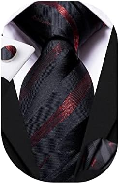 דובול גברים של עניבת סטי ארוג פייזלי פסים עניבות כיס כיכר חפתים עסקי חתונה