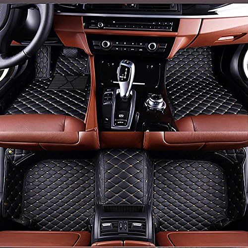מחצלות רצפת רכב בהתאמה אישית מרצדס בנץ G Class/AMG 4-דלתות 5 מושבים 2003-2018 שטיחי רגל אוטומטיים עור דמוי עור