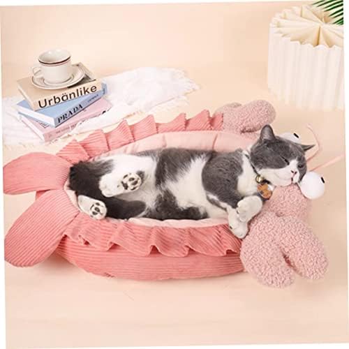 פטקאו חתול קן קטיפה חתלתול חורף אוהלים קטן כלב מיטת חתול ספה מיטה לחיות מחמד חם שינה כרית חתלתול מיטה לחיות מחמד חתול מיטת