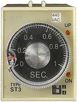 מחיר טוב 440V ST3PA-B מתג טיימר ממסר 8 סיכות AC עיכוב טיימר ממסר 440V טווח זמן ממסר 0.1S-6M