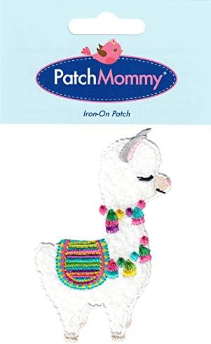 PatchMommy Llama Patch Alpaca, ברזל ON / Sep On - Appliques for Kids Baby
