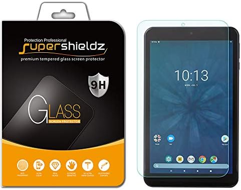 Supershieldz מיועד למגן מסך זכוכית מחוסמת בגודל 8 אינץ ', אנטי שריטה, ללא בועה