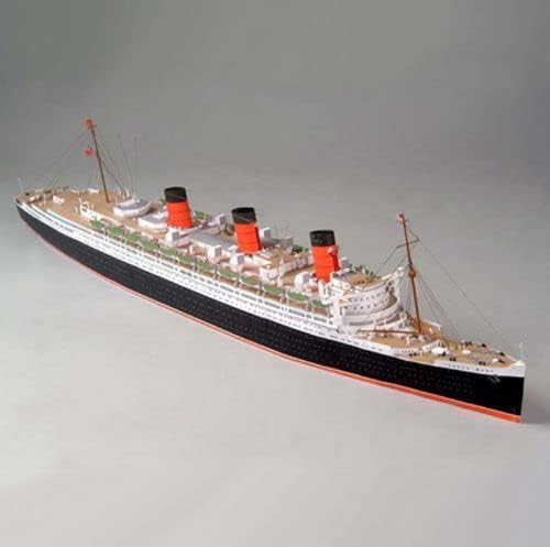 בריטי רויאל דואר ספינת קיטור המלכה מרי אוקיינוס אניה 3 ד נייר דגם ערכת צעצוע ילדים מתנות