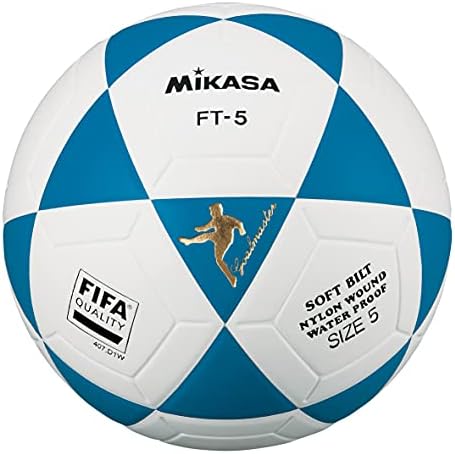MIKASA FT5 FQ B, UNISEX FOODVOLLEY SPECIAL FOODLEY BALL, כחול, 5