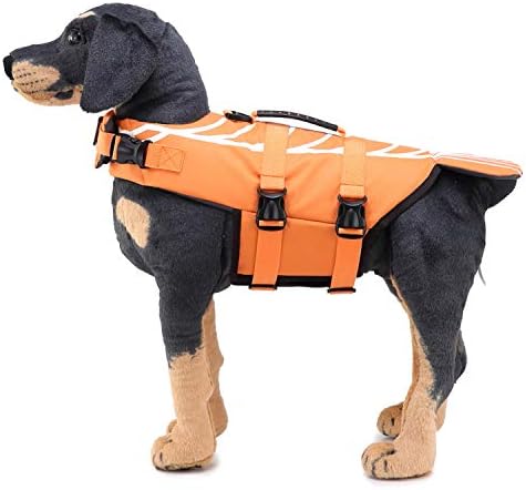 מעיל הצלה של כלב זוניאה מתכוונן אטום מים שחייה אטום חילוץ חיית מחמד מצוף חיים מציל חיים עם ידית שרימפס מצחיק חייד