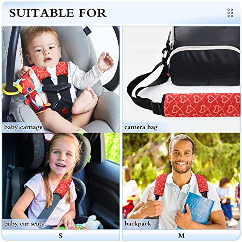 לב רצועת מושב רכב ליום ויום לב לילדים תינוקות 2 מחשב רכב מושב רכב רפידות כרית כרית כרית כרית מגן על חגורת בטיחות לילדים