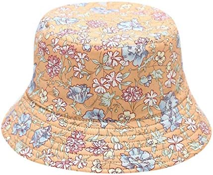 יוניסקס שמש כובע דלי שני-צדדי נשים כובעי גברים טיול דייג מגן חוף כובע פרחוני מתקפל טיולים כובע בייסבול כובעים
