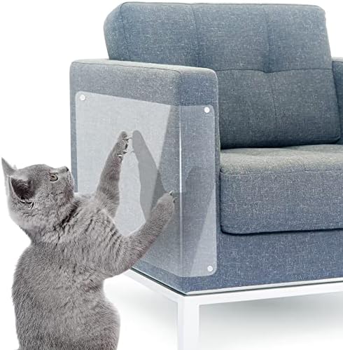חתול שריטה ריהוט מגן-עבור ספות ודלתות למנוע חתול סימני שריטות,ברור ספה מגיני, ספה מגן לחתולים 10 יחידות.