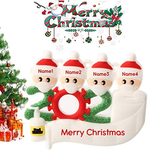 עץ חג המולד מרץ-תלייה אישי-אישיות עיצוב חג מולד עיצוב-דיו-כותב של משפחתך לחברים ואהובים 1 פרצופים