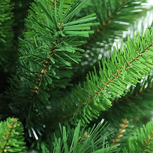 ZPEE 6.8ft עם עמדת מתכת ענפים מתפשטים אוטומטית עץ חג המולד, 800 טיפים עץ אורן מלאכותי קל להרכבה DIY KEXERING KINKER-GREEN