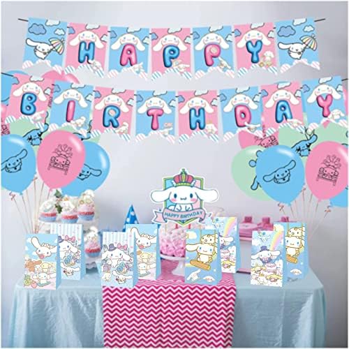 12 חבילה קינמורול מסיבת לטובת מתנת שקיות, קינמורול ספקי צד עבור בנים ובנות יום הולדת קישוטים