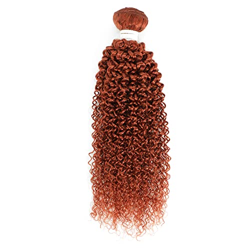 רמי שיער קינקי מתולתל חבילות שיער טבעי 350 צבע 3 חבילות עם סגירת 12 14 16 אינץ עם 10 ברזילאי לא מעובד שיער