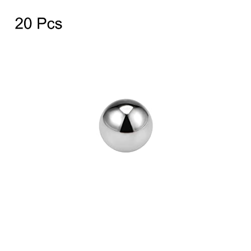 כדורי דיוק 1 ממ מוצק כרום פלדה גרם 10 עבור כדור נושאות מחזיק מפתחות גלגל 20 יחידות