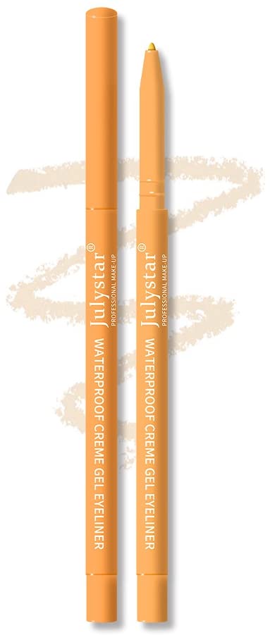 עט ג ' ל אייליינר פלורסנט צבעוני עמיד למים, הוכחת שמן, ללא איפור יופי עט אייליינר פנינה להכתים