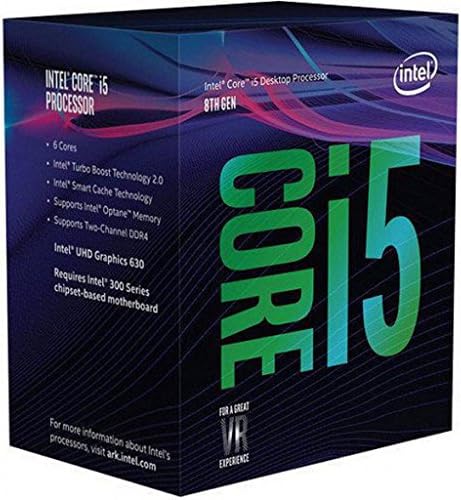 Intel Core I5-8600K מעבד שולחן עבודה 6 ליבות עד 4.3 ג'יגה הרץ LGA 1151 300 סדרה 95W