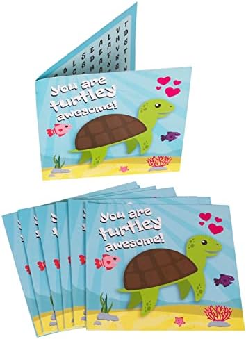 28 חבילה חיי ים כרטיסי יום האהבה עם מעטפות אני משחק חיפוש מילים כרטיסי יום ולנטיין לילדים בית ספר אני מתנות ליום האהבה