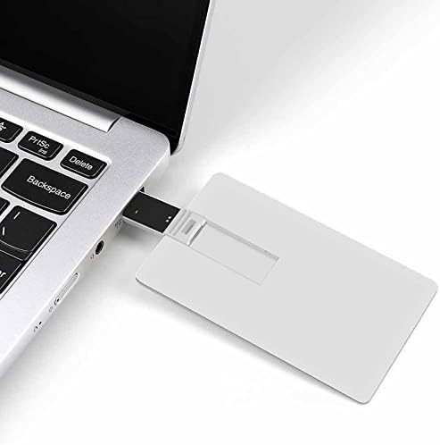 דיוקן סוס צבעוני כרטיס אשראי בכרטיס הפלאש USB כונן זיכרון נייד מקל אחסון מפתח כונן 32 גרם