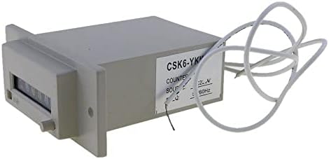 Ezzon CSK6-YKW אלקטרומגנטי מונה דופק דופק אגרוף אגרוף אריזה מונה AC110V 220V DC 12V 24V 36V