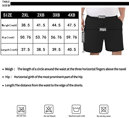 מכנסיים קצרים אתלטים של Rosemmetti Mens 7 אינץ 'בגודל גדול וגבוה משקל קל משקל ספורט מכנסי טניס עם כיסי רוכסן