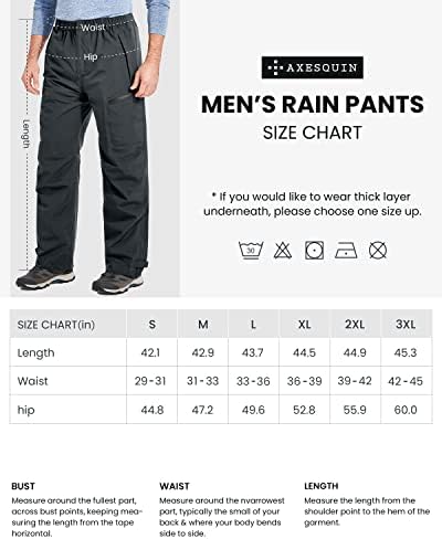 מכנסי גשם לגברים, גשם אטום למים על מכנסי מכנסי טיול אטומים לרוח