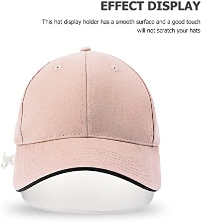 כובע תצוגת מדף מתנפח שולחן דוכן תצוגת כובע אחסון נייד כובע תצוגה מחזיק עבור פאות כובעי קסדת בייסבול כובע 56-60 סמ