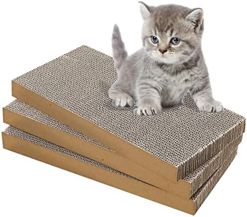 יולוי חתול גרדן עבור מקורה חתולים 3 חבילות, חתול שריטה כרית לשמור חתולים בכושר ולהגן על הרהיטים שלך