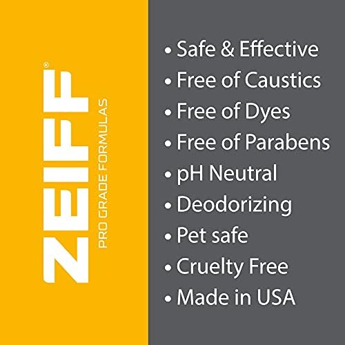 Zeiff Pro -grade Multi -Posure Enzyme Linzyer מנקה - מסיר כתמים וריח לחיות מחמד, מנקה ניקוז - ניקוי רב עוצמה וריח ביטול