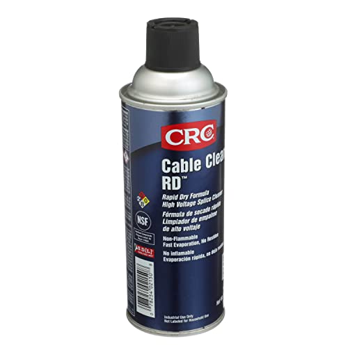 כבל CRC נקי RD מנקה מתח גבוה 02150 - 16 וואט עוז., מנקה אירוסול לשחבור כבלים וסיום כבלים