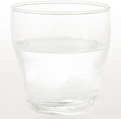 טויו סאסאקי כוס זכוכית, ברור, בערך. 8.5 פלורידה גרם, מתנדנד מגניב, זכוכית חופשית, בטוח מדיח כלים, B-59101-JAN-PS, 72