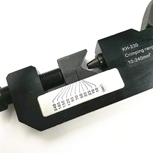 כלים הידראוליים קבעו KH-230 לחיצה מכנית לחיצה מלחץ 10-240 ממ 2 ידית מסוף נשלפת ידית ארוכה