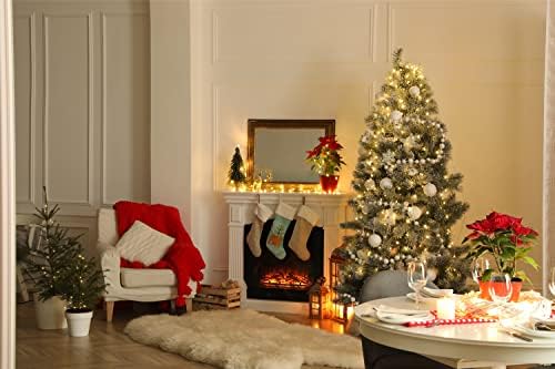 אוצרות קרוליין BB2969CS CHOW CHOW עץ חג מולד שמח גרב חג מולד, אח תלויה גרביים עונת חג המולד עיצוב חג המולד קישוטים לחג
