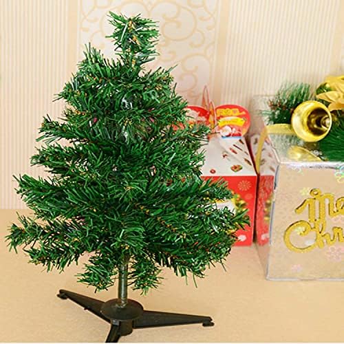 עץ חג המולד מיני, עץ חג המולד קטן עץ חג המולד מלאכותי, עץ אורן מיניאטורי של 12 אינץ